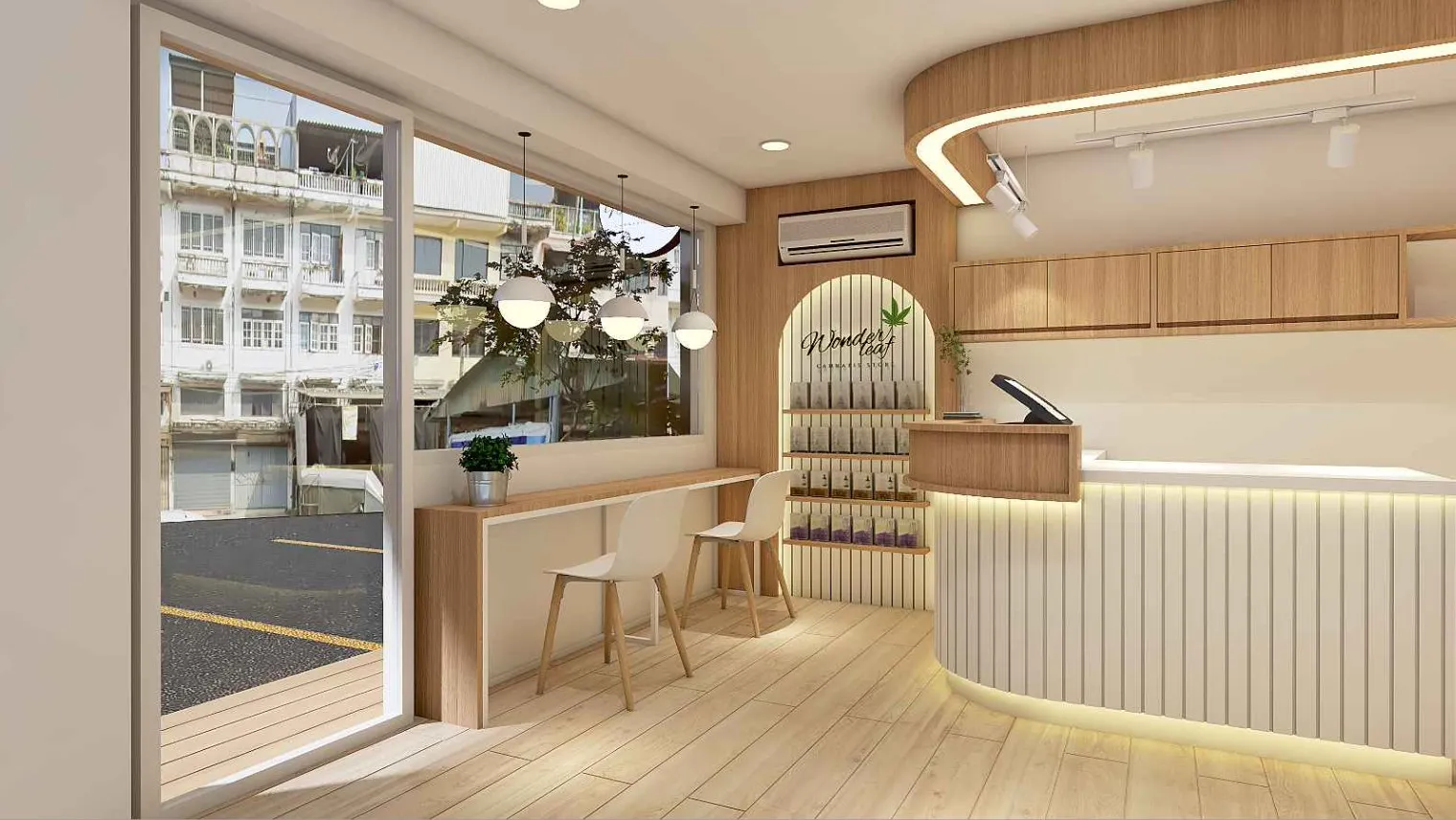 WONDER LEAF CANNABIS STORE - project
